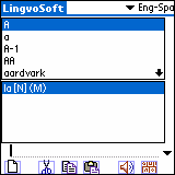 LingvoSoft Talking Dictionary English <-> Spanish for Palm OS 3.2.92 full