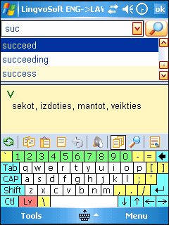 LingvoSoft Talking Dictionary English <-> Latvian for Pocket PC 2.7.27 full